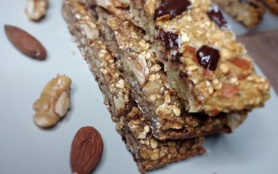 Barre céréale chocolat, poire et coco